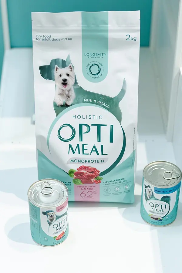 Optimeal by Kormotech, updated concept for its super-premium brand.