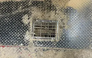 Feed manufacturer has improved guarding above auger after being fined