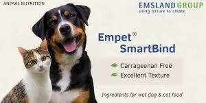 Emsland Group enters wet pet food market with Empet® SmartBind